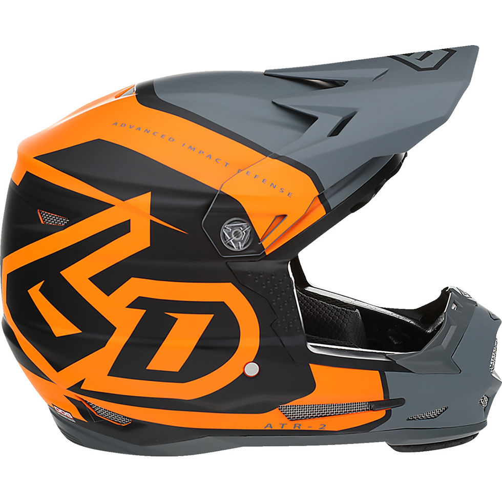 6d Helmets - Atr-2y Helmet - Torque - Neon Orange - Small - 11-6510