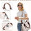 Thumbnail: Hobo Bags for Women, VASCHY Vegan Leather Top Handle Satchel Shoulder Purse Hand