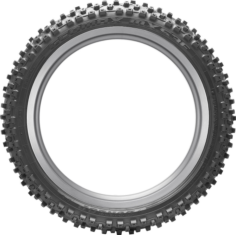 Thumbnail: DUNLOP - TIRE GEOMAX MX53 FRONT 70/100-17 40M BIAS TT - 45236661
