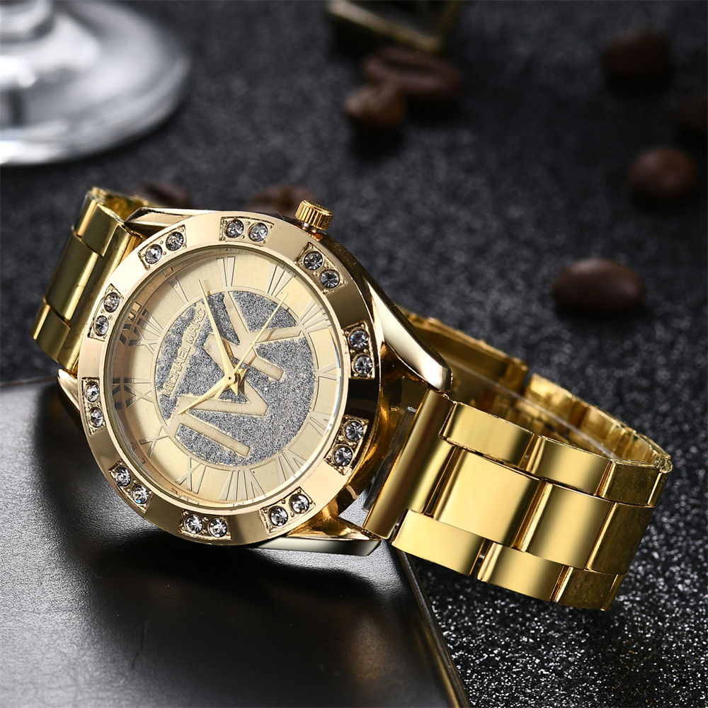 Women'S Watch 2025 Diamonds TVK Quartz Business Stainless S