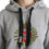 Thumbnail: Exclusive Hooded Gray Cotton Sweater