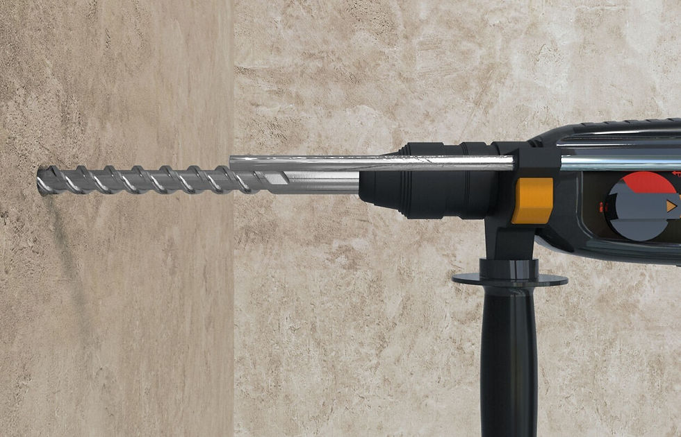 Thumbnail: PUNTA SDS-PLUS 4 taglienti QUATTRIC II FISCHER 10x100x165 TRAPANO CEMENTO