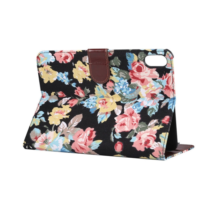 Thumbnail: Flowers Cloth Pattern Leather Case