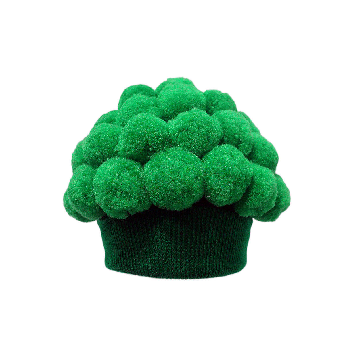 Hat, Knitted Yarn For Spring And Autumn, Joke Flower Vegetable Brain, F