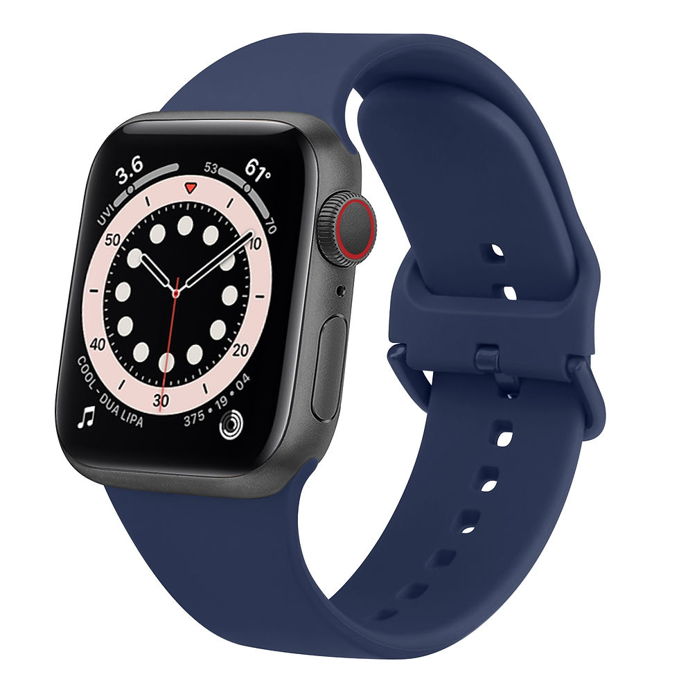 Miniatura: Correia para Apple Sport Watch pulseira 44mm 40mm para iwatch Pulseira série 7 