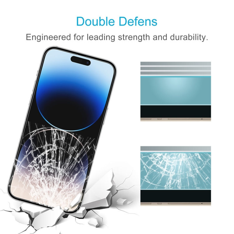 Thumbnail: 0.26mm 9H 2.5D High Aluminum Tempered Glass Film