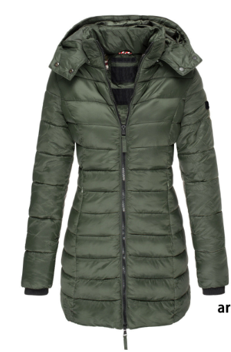 Thumbnail: Women's Midi Lightweight Quilted Jacket (Single Item)
