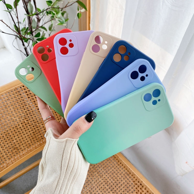 Thumbnail: Straight Edge Gradient Hand-feel Paint Shockproof TPU Case