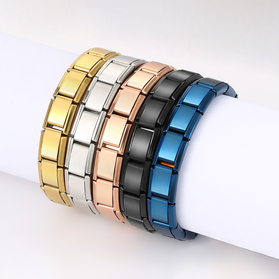 Thumbnail: 9mm Width Italian Charm :- test seller