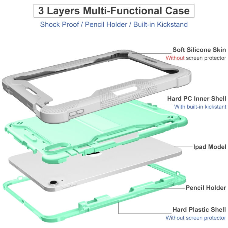 Thumbnail: Silicone + PC Shockproof Tablet Case