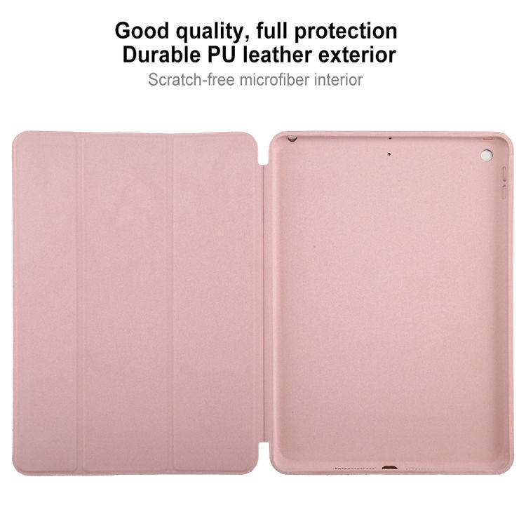 Thumbnail: Horizontal Flip Smart Leather Case with Three-folding Holder