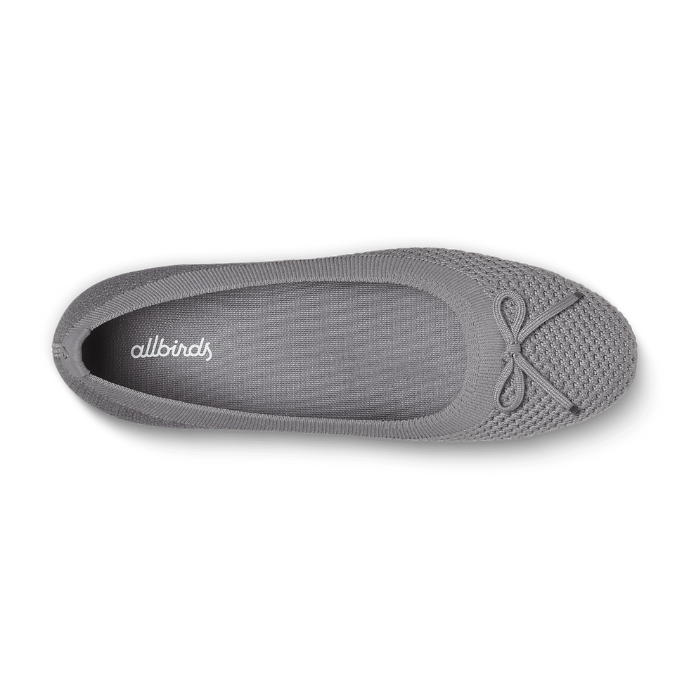 Thumbnail: Allbirds Women's Tree Breezer Bow Medium Grey Shoes