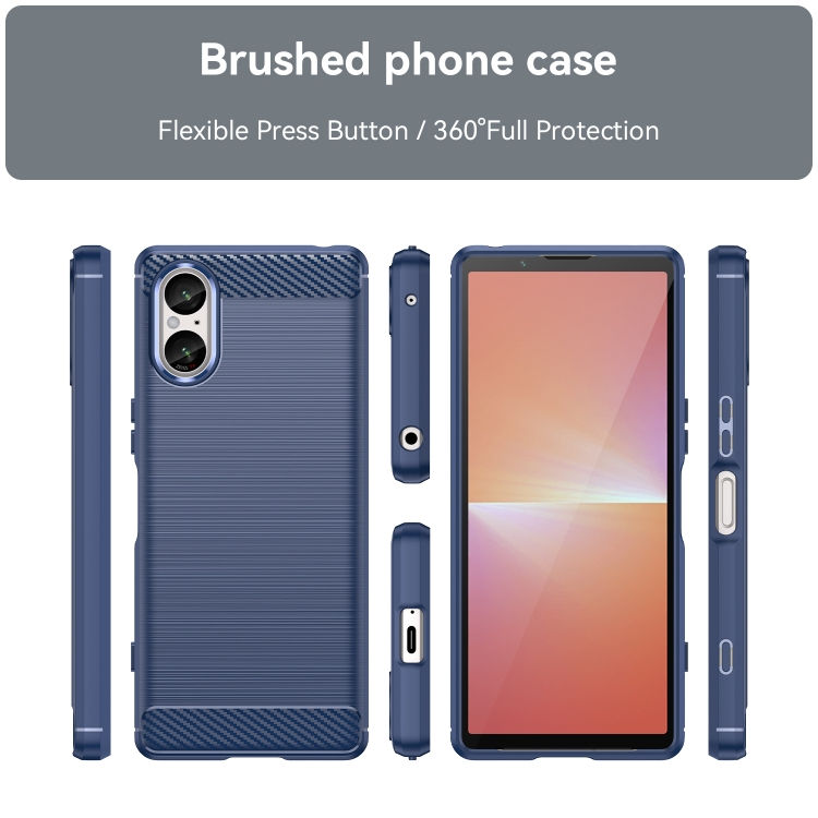 Thumbnail: Carbon Fiber Brushed Texture TPU Phone Case