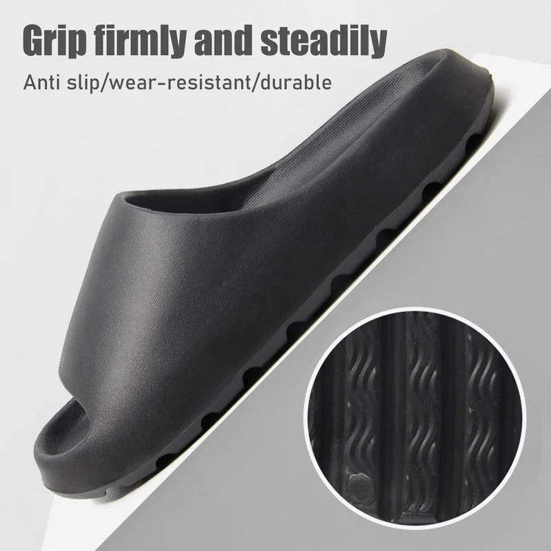 Thumbnail: Coconut Slippers Cloud Thick-soled Sandals Summer Fashion Soft Bottom Beach Men 