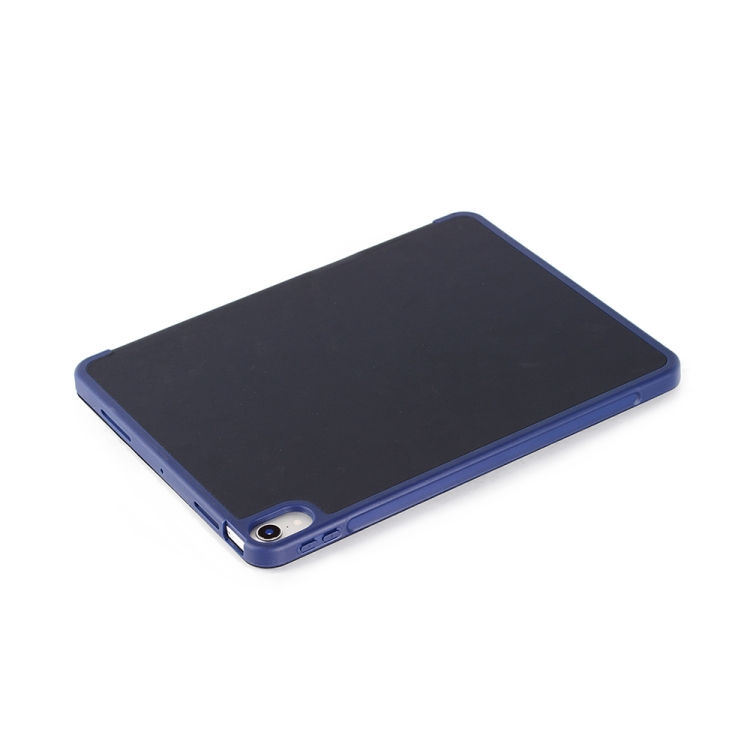 Thumbnail: Back Sticker Skin Feel Horizontal Flip Leather Case with Tri-fold Holder