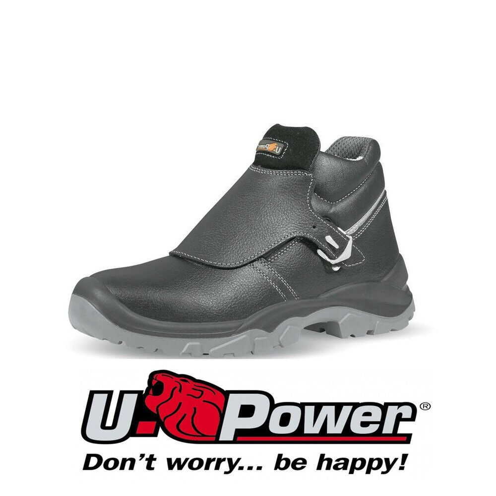 SCARPA UPOWER ANTINFORTUNISTICA CROCODILE S3 CALZATURE ALTE NERO VARIE MISURE