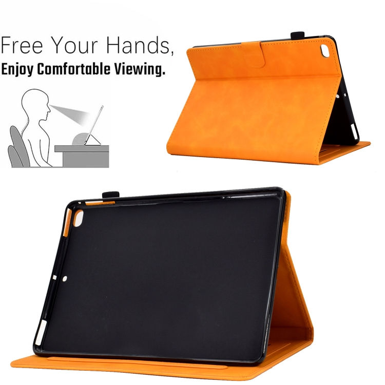 Thumbnail: Embossed Smile Flip Tablet Leather Smart Case