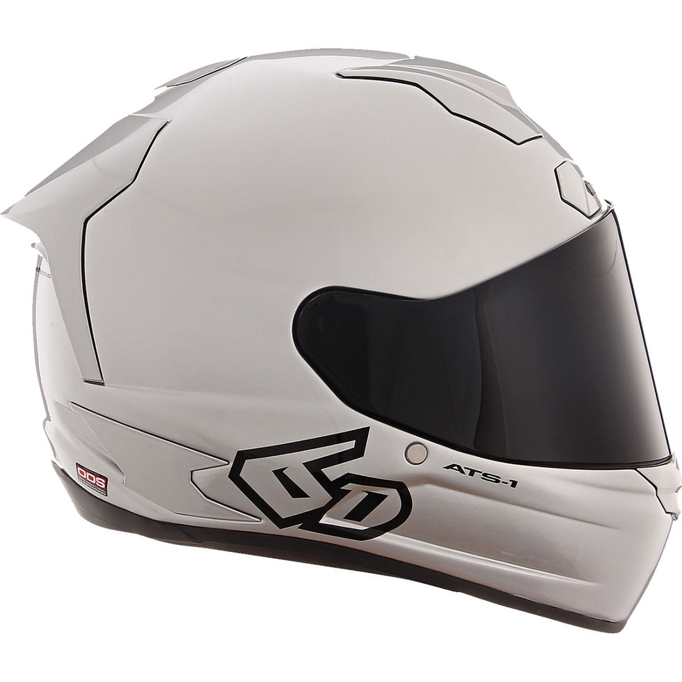 6d Helmets - Ats-1r Helmet - Gloss Silver - Small - 30-0995