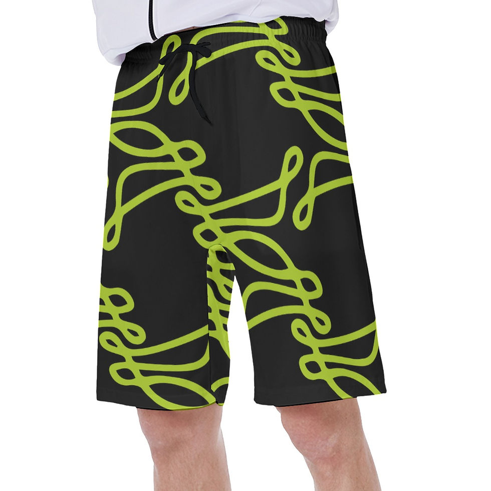 Thumbnail: All-Over Print Men's Beach Shorts