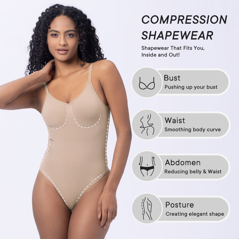 Thumbnail: Wholesale Best Selling Thong Body Shaper Tummy Control Strong High Com