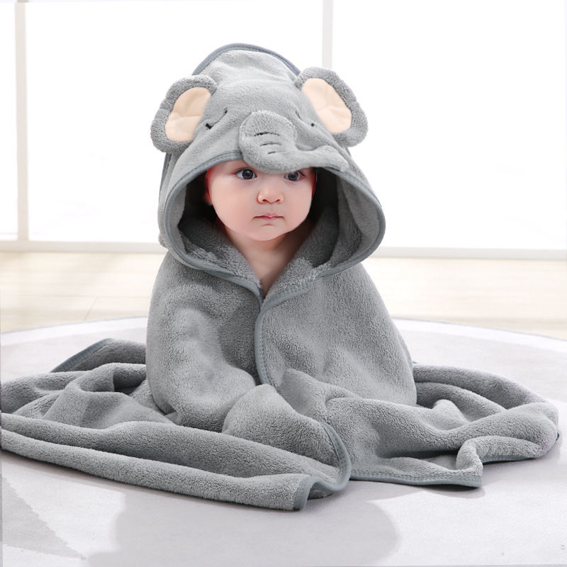 Thumbnail: Soft Coral Fleece Newborn Wrap Blanket for Infants