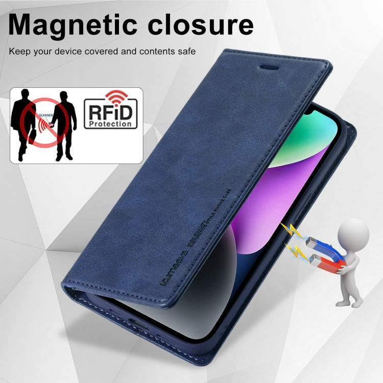 Thumbnail: LC.IMEEKE RFID Anti-theft Leather Phone Case