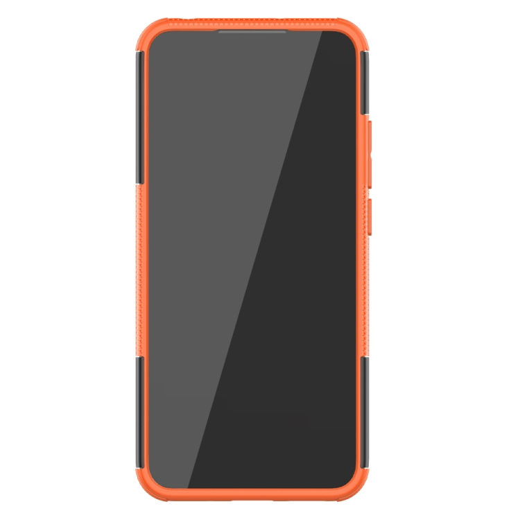 Thumbnail: Tire Texture Shockproof TPU + PC Protective Case with Holder