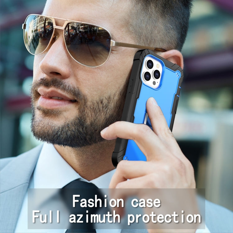 Thumbnail: PC + Rubber 3-layers Shockproof Protective Case with Rotating Holder