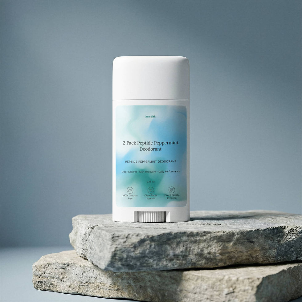 Thumbnail: 2 Pack Peptide Peppermint Deodorant