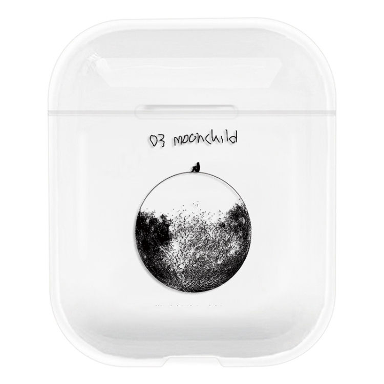 Thumbnail: Stick Figure Mapping Transparent Earphone Protective Case