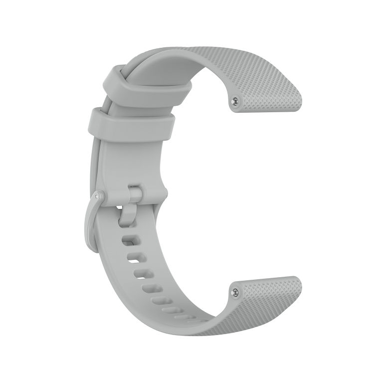 Thumbnail: 22mm Small Plaid Texture Silicone Watch Band