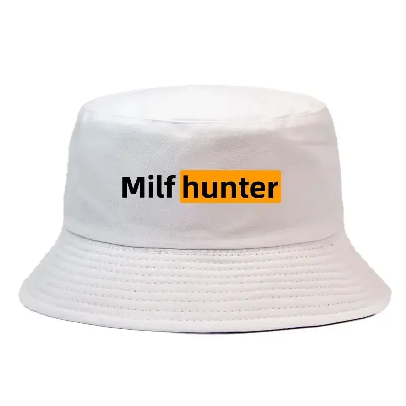 Milf Hunter Fisherman Hats Harajuku Panama Cap Daily Cool Casual Lovely Streetwe