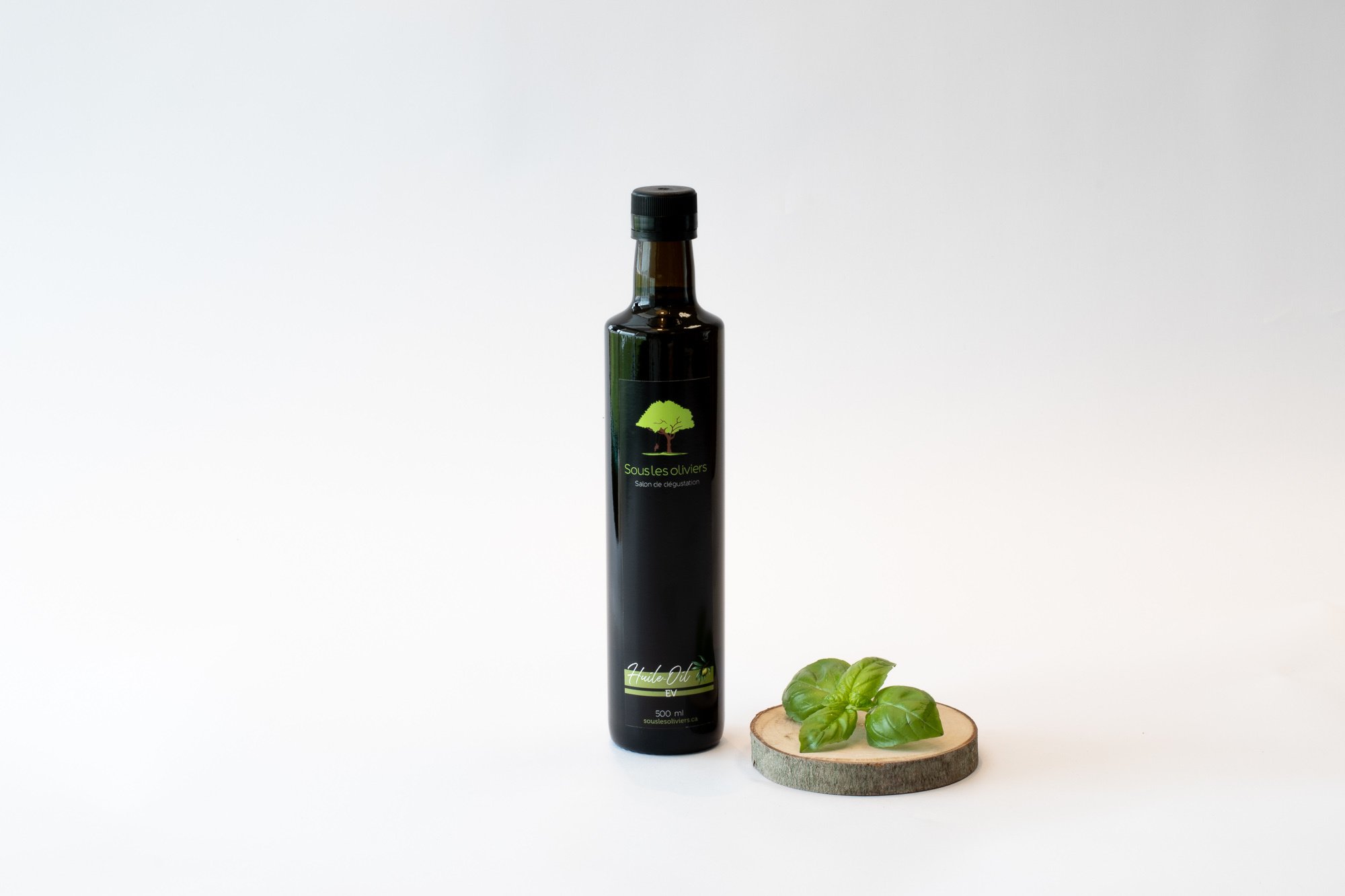 Huile D’Olive Extra Vierge - Basilic
