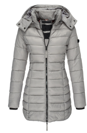 Thumbnail: Women's Midi Lightweight Quilted Jacket (Single Item)