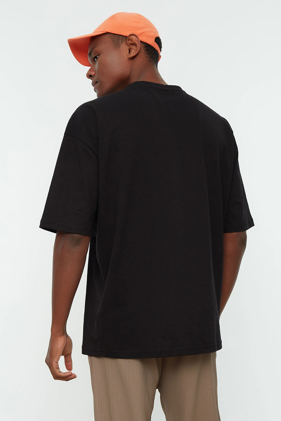Thumbnail: Men's Oversize Fit Cycling Neck Short-Sleeve Printed T-Shirt TMNSS22TS1423