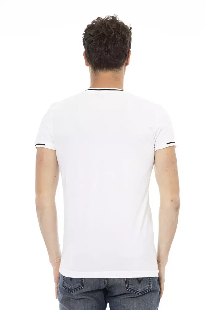Thumbnail: White Cotton Men TShirt