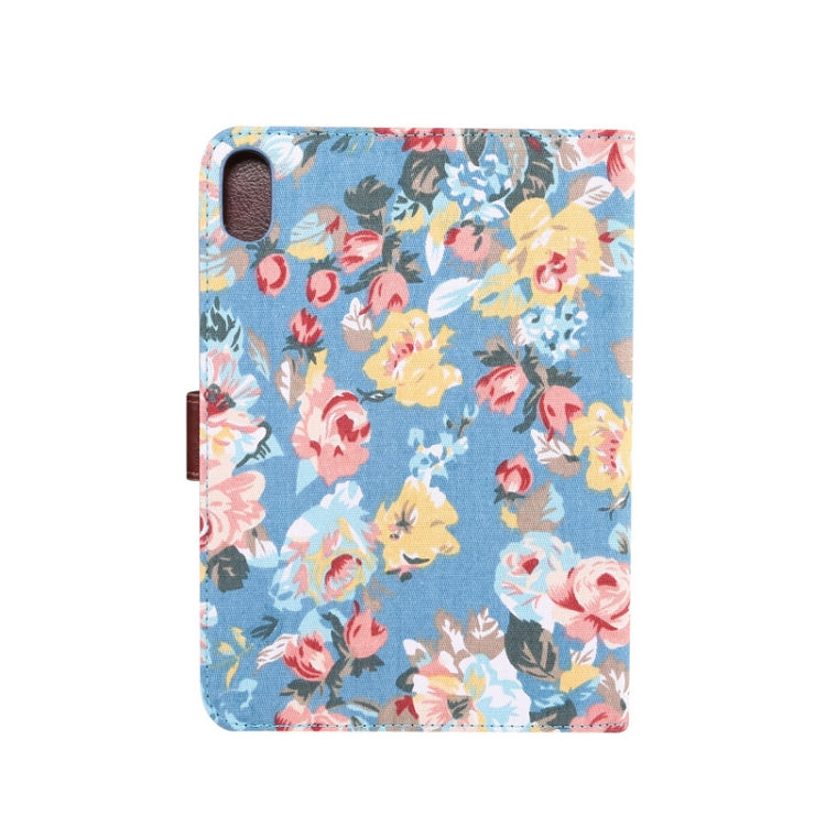 Thumbnail: Flowers Cloth Pattern Leather Case