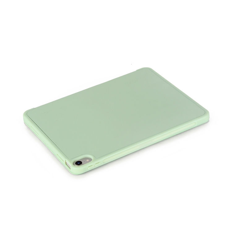 Thumbnail: Back Sticker Skin Feel Horizontal Flip Leather Case with Tri-fold Holder