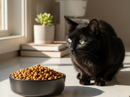 A photorealistic high quality photograph captures a serene domestic scene bathed in the warm invitin