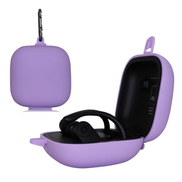 Thumbnail: Solid Color Silicone Earphone Case for Beats Powerbeats Pro