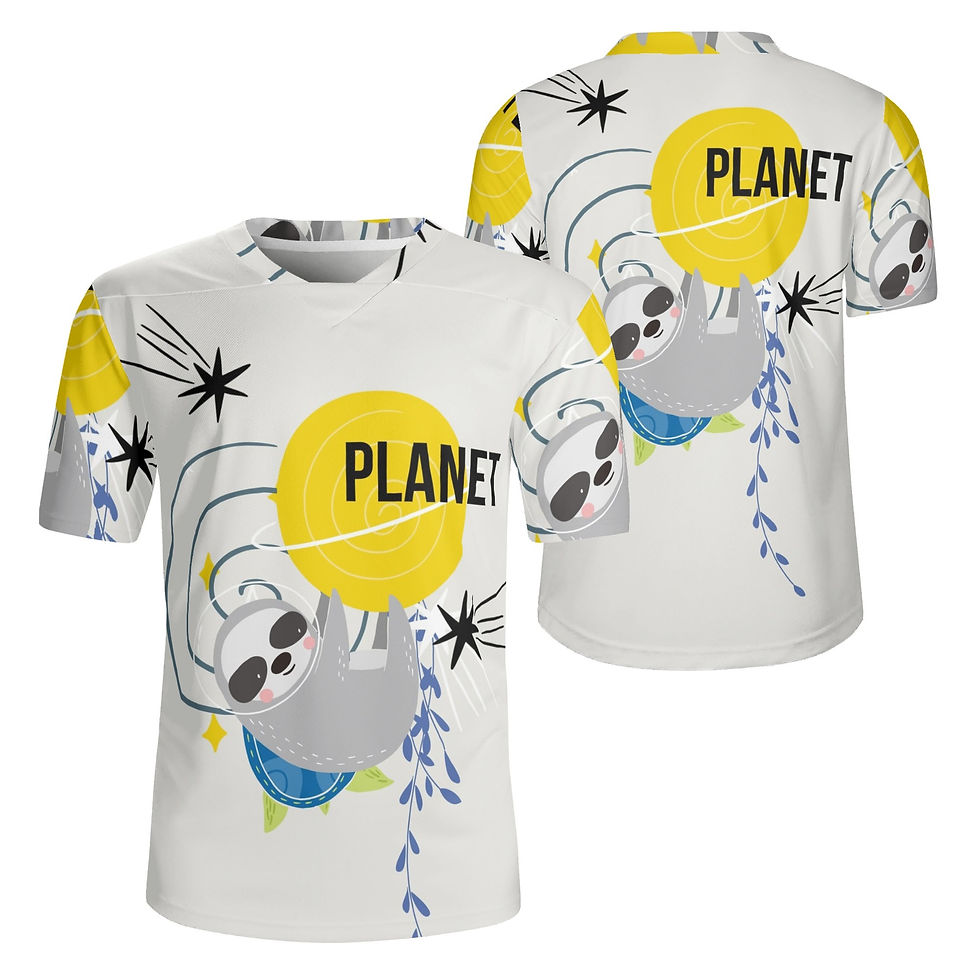 Thumbnail: Men's All Over Print Football Rugby Jersey