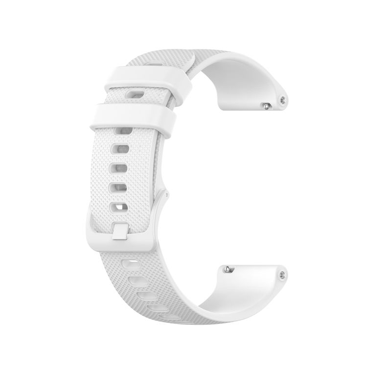 Thumbnail: 22mm Small Plaid Texture Silicone Watch Band