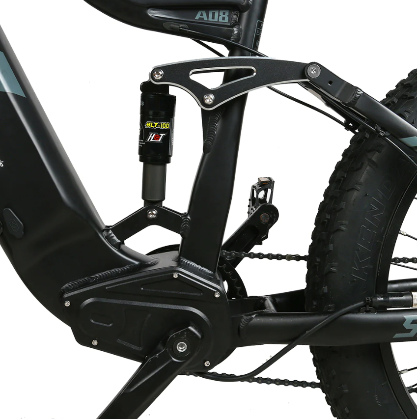 Thumbnail: Electric Bike750W 48V 17AH 120KM 150KG 26KENDA fat tires Shimano 21S shifting + 