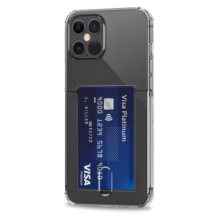 Thumbnail: TPU Transparent Protective Case with Card Slots