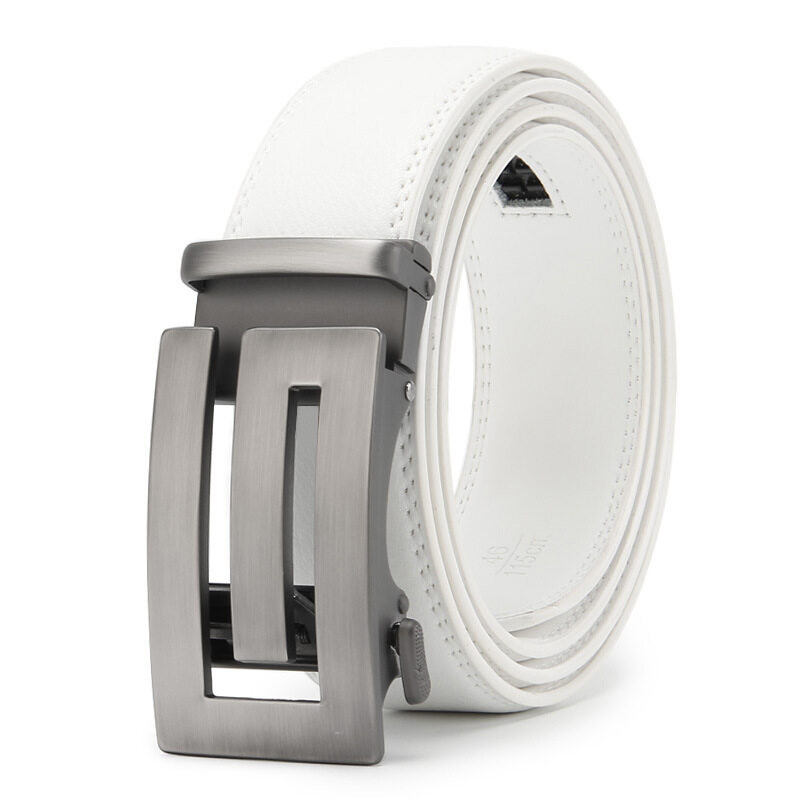Belts Men Automatic Buckle Design Leather Belt For Me view 3