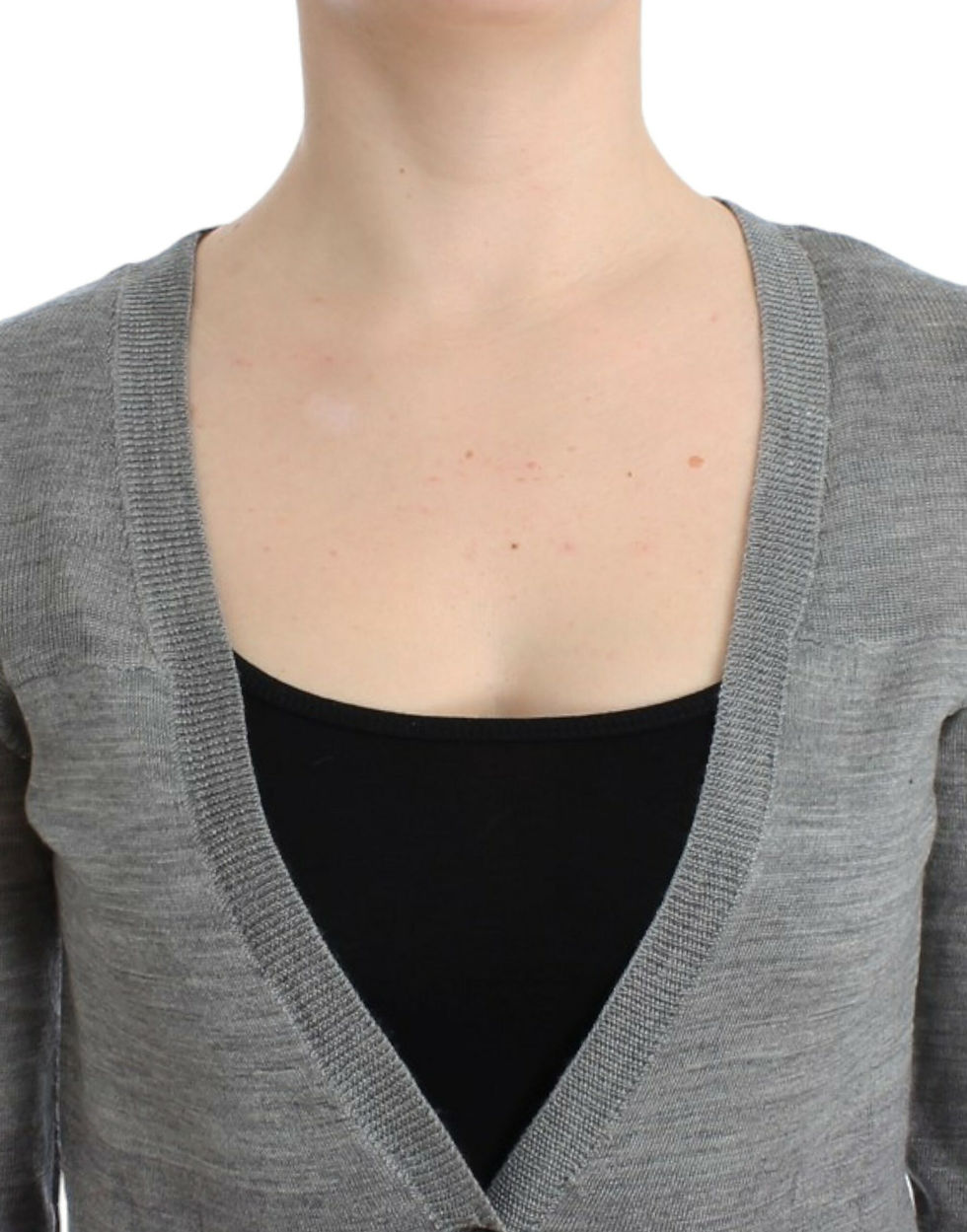 Thumbnail: Chic Gray Lightweight Cardigan
