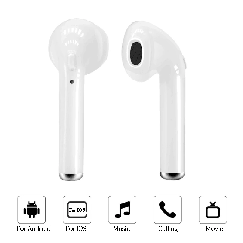 Thumbnail: Hot Sale I7s TWS Bluetooth Earphone Stereo Earbud Wireless