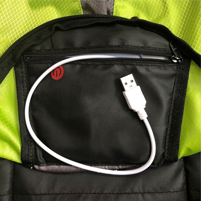 Thumbnail: Bicycle Bag Waterproof Sport Backpack 15L LED Turn Signal Light Remote