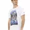 Thumbnail: White Cotton Men T-Shirt