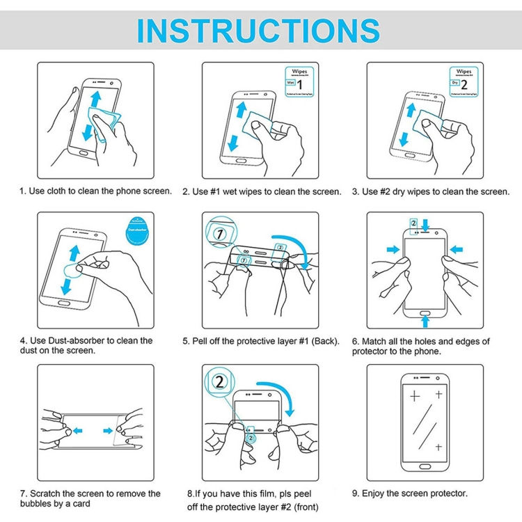 Thumbnail: For Samsung Galaxy A54 5G 25pcs Flat Surface Privacy Tempered Glass Film
